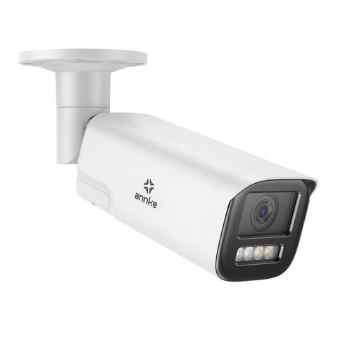 4K 4X Optical Zoom PoE Outdoor Security Camera, 2.8 - 12 MM Motorized Varifocal Lens, ANNKE Smart Dual Light Night Vision, Motion Detection 2.0, Built-in Microphone