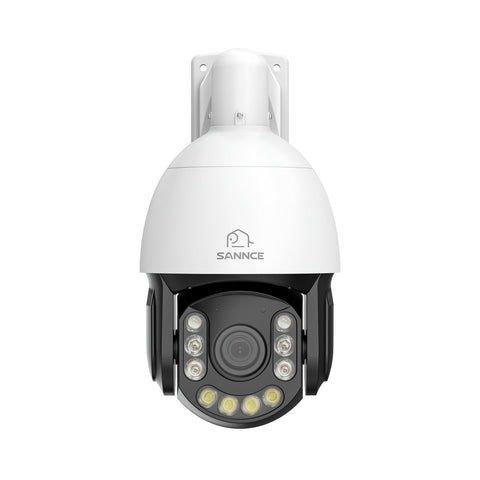 4K 8-Channel PoE Security NVR System with 3PCS 8MP Cameras, 1X 20X PTZ + 2X Bullet IP Cameras, Auto Tracking, Two-Way Audio, Night Vision