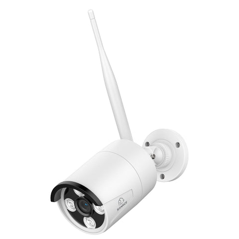 3MP 8-Channel Wireless Security Camera System, 8MP NVR, 3MP WiFi IP Camera, Two-Way Audio, IP66 Waterproof, Smart AI Human Detection, Work With Alexa