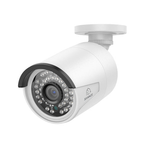 4K 8-Channel PoE Security NVR System with 5PCS 8MP Cameras, 1X 20X PTZ + 2X Bullet + 2X PT IP Cameras, Auto Tracking, Two-Way Audio, Night Vision