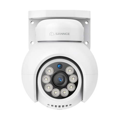 4K 8-Channel PoE Security NVR System with 7PCS 8MP Cameras, 1X 20X PTZ + 4X Bullet + 2X PT IP Cameras, Auto Tracking, Two-Way Audio, Night Vision