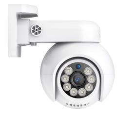 2PCS 4K 8MP UHD PoE Security Outdoor PT IP Camera - Pan & Tilt, Smart Vehicle Detection, Two-way Audio, Up to 256G TF card storage, Support Onvif, Work with SANNCE N98PBD/N96PBK