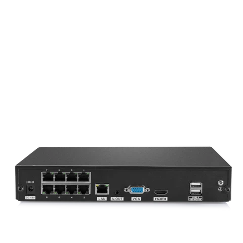 4K 8-Channel PoE Security NVR System with 7PCS 8MP Cameras, 1X 20X PTZ + 6X Bullet IP Cameras, Auto Tracking, Two-Way Audio, Night Vision