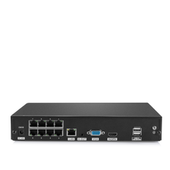 Certified Refurbished 4K 8 Channel H.265+ Security PoE NVR - Support up to 10CH for 8 x PoE Cameras + 2 x WiFi IP Cameras, ONVIF Supported, Audio Recording