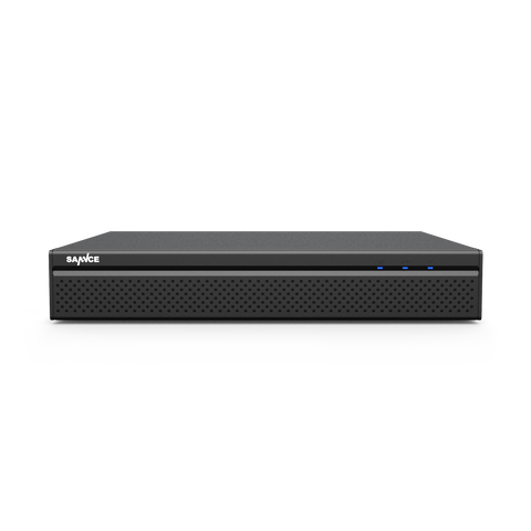 Certified Refurbished 4K 8 Channel H.265+ Security PoE NVR - Support up to 10CH for 8 x PoE Cameras + 2 x WiFi IP Cameras, ONVIF Supported, Audio Recording