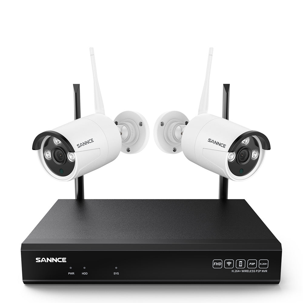 3MP 10-Channel Wireless Security Camera System, 8MP NVR, 3MP WiFi IP Cameras, Audio Recording, IP66 Waterproof, Smart AI Human Detection, Work With Alexa