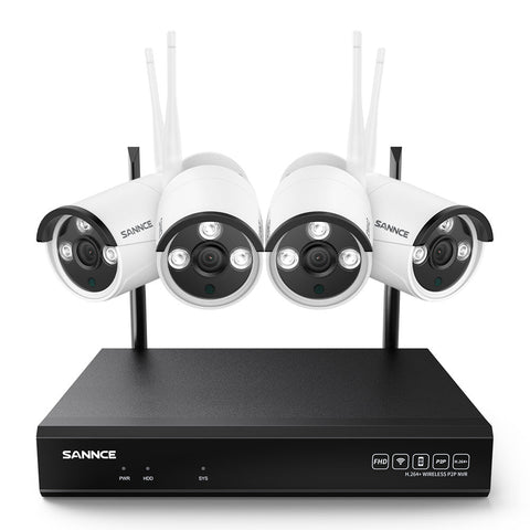 8MP 10-Channel Wireless Security Camera System, Two-Way Audio, IP66 Waterproof, Smart AI Human Detection, Work With Alexa