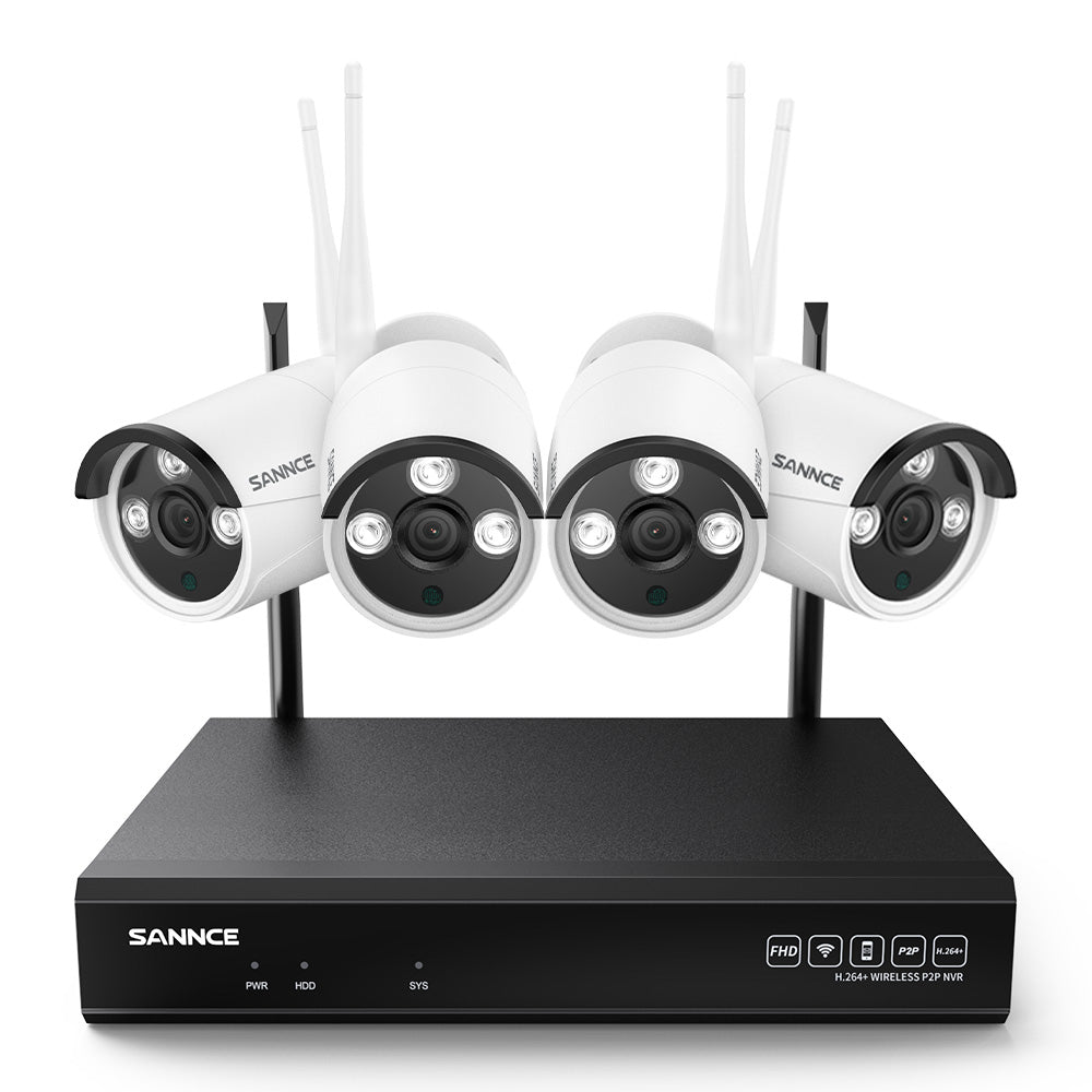 Certified Refurbished 8MP 10-Channel Wireless Security Camera System, Two-Way Audio, IP66 Waterproof, Smart AI Human Detection, Work With Alexa