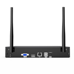 Sistema de cámara de seguridad inalámbrica de 16 canales y 5 MP, NVR de 8 MP, 8 cámaras IP WiFi de 5 MP, audio bidireccional, resistente al agua IP66, detección humana inteligente con IA, funciona con Alexa