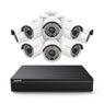 8 Channel 5MP PoE Security Camera System, 4K NVR & 8pcs 5MP Outdoor PoE IP Cameras, ONVIF Supported, H.265+, Audio Recording, Smart Motion Detection
