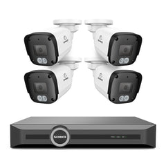 SANNCE 3MP 8 Channel PoE Outdoor Security Camera System, 6MP NVR, S+265., Smart Motion Detection, Smart Playback, Smart Notification with Image Attached