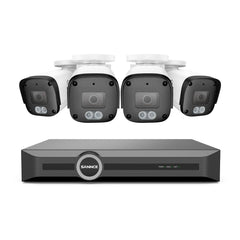 EH500 - 5MP 8 Channel PoE Security System, 6MP NVR, S+265., Smart AI Human & Vehicle Detection & Playback, Smart Notification with Image Attached