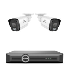 5MP 8 Channel PoE Security System, 6MP NVR, S+265., Human & Vehicle Detection, Smart Playback, Smart Notification with Image Attached