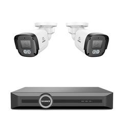 5MP 8 Channel PoE Security System, 6MP NVR, S+265., Human & Vehicle Detection, Smart Playback, Smart Notification with Image Attached