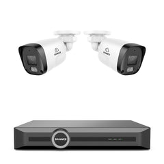 3MP 8 Channel PoE Security System, 6MP NVR, S+265., Smart Motion Detection, Smart Playback, Smart Notification with Image Attached