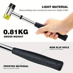 Small Rubber Hammer 9 Head Tap Down Tool Car Dent Removal Tool Dent Removal Dent Repair Tool Dent Removal Tool