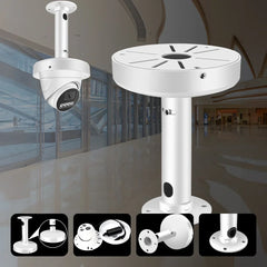 Soporte de Montaje para Cámara de Seguridad, Metal de Alta Resistencia, Montaje en Pared o Techo para Cámaras Tipo Turret, Domo y Bala, Compatible con Cámaras de Seguridad Convencionales